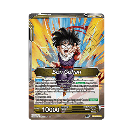 BT15-091 Son Gohan // Son Gohan Gorille, Impulsion Saiyan