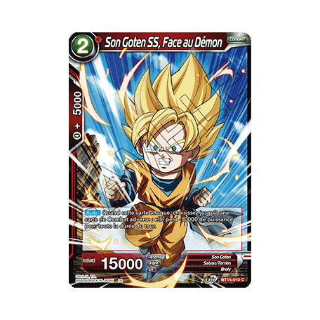 BT15-010 Son Goten SS, Face au Démon