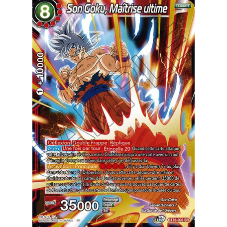 BT16-005 Son Goku, Maîtrise ultime