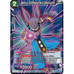 BT16-037 Beerus, Esthétique de la Destruction