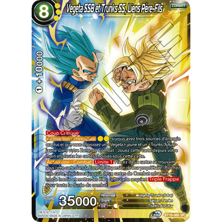 BT16-080 Vegeta SSB et Trunks SS, Liens Père-Fils