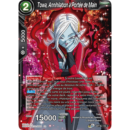 BT16-116 Towa, Annihilation à Portée de Main