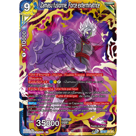 BT16-129 Zamasu fusionné, Force exterminatrice