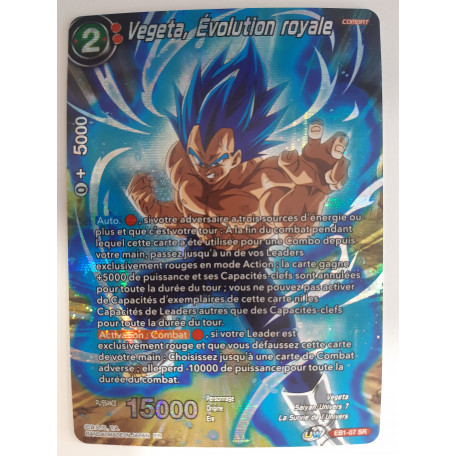 EB1-07 Vegeta, évolution Royale