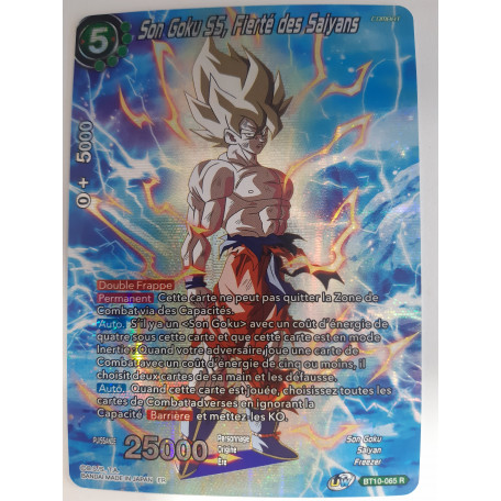 BT10-065 Son Goku SS, Fierté des Saiyans