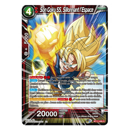 BT17-006 Son Goku SS, Sillonnant l'Espace