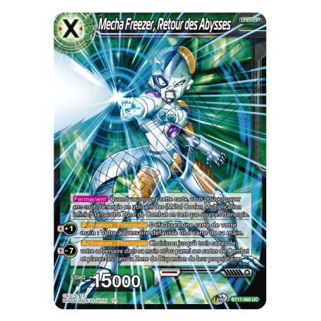 BT17-065 Mecha Freezer, Retour des Abysses