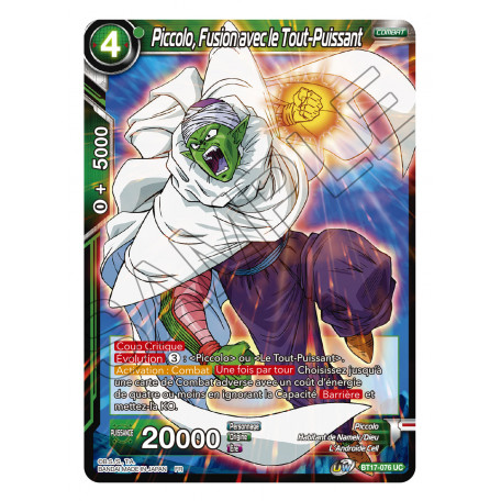 BT17-076 Piccolo, Fusion avec le Tout-Puissant