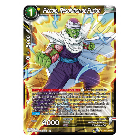 BT17-099 Piccolo, Résolution de Fusion