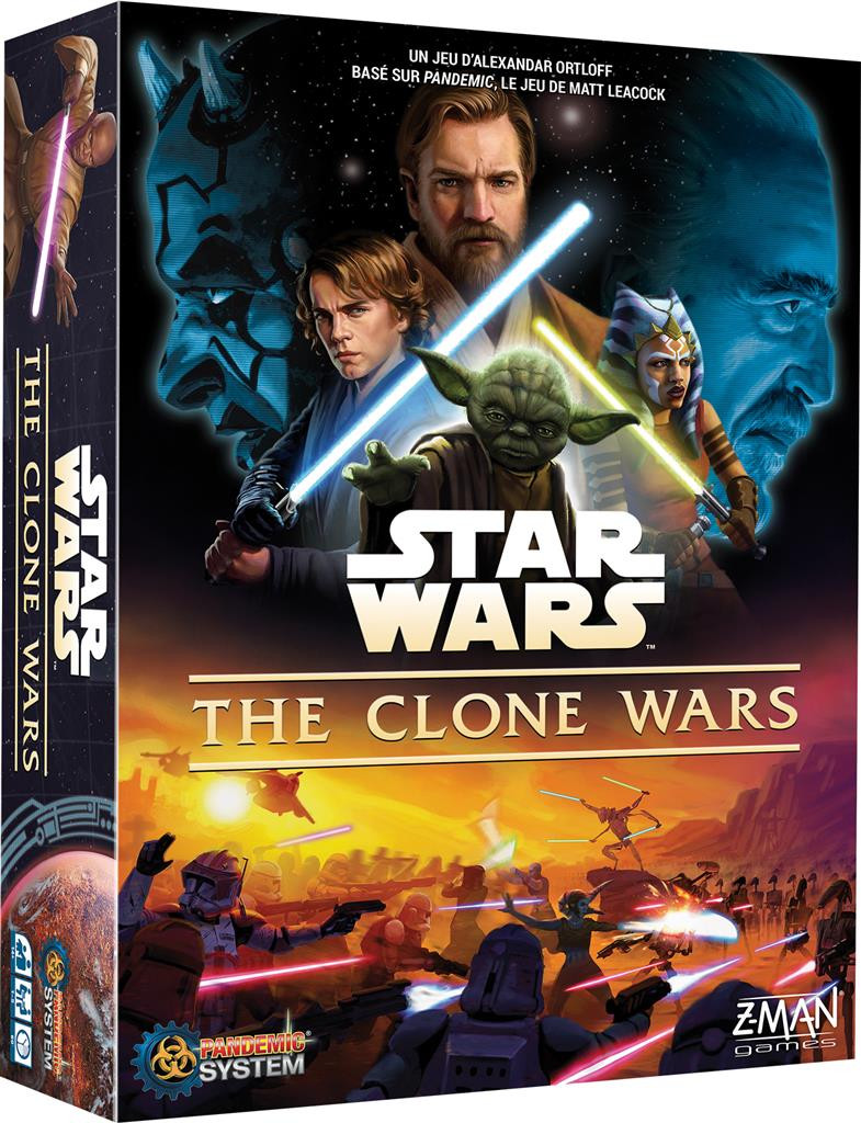 Jeu Star Wars : Clone Wars - A Pandemic System Board Game - VF