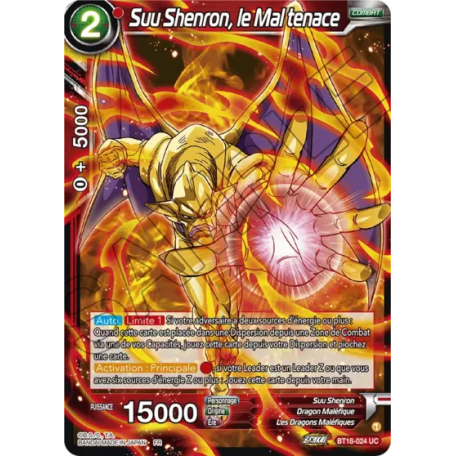 BT18-024 Nuova Shenron, Tenacious Evil