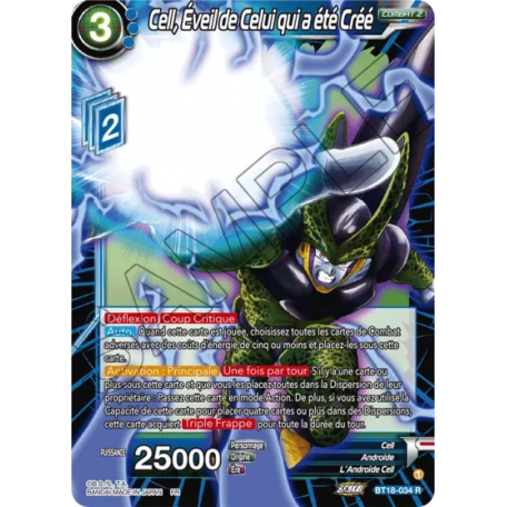 BT18-034 Cell, Awakening of the Created