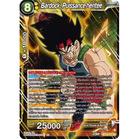 BT18-107 Bardock, Inherited Might