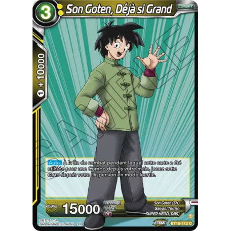 BT18-112 Son Goten, Growing Up Fast