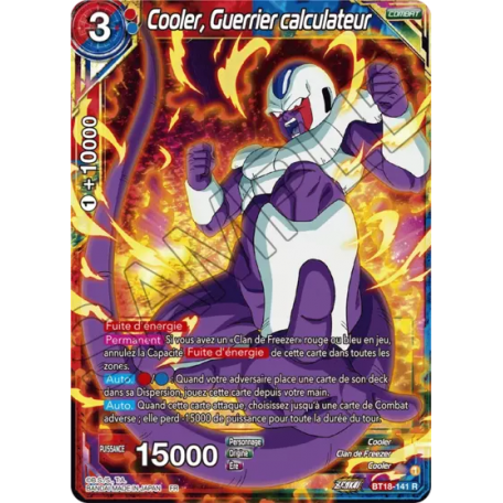 BT18-141 Cooler, Calculating Warrior