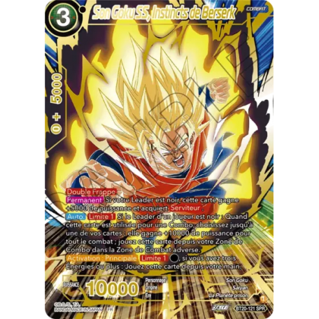 BT20-121 SPR Son Goku SS, Instincts de Berserk