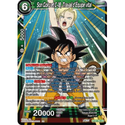 BT20-064 Son Goku et C-18, Travail d'Équipe vital