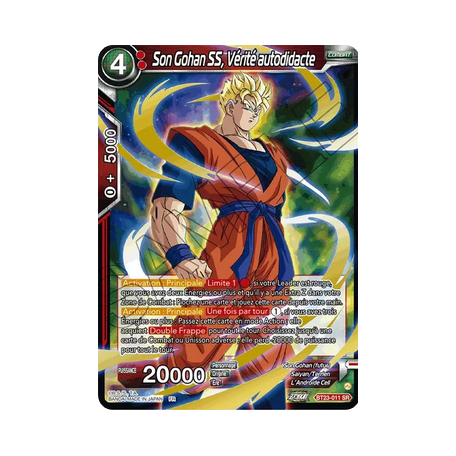 BT23-011 Son Gohan SS, Vérité autodidacte