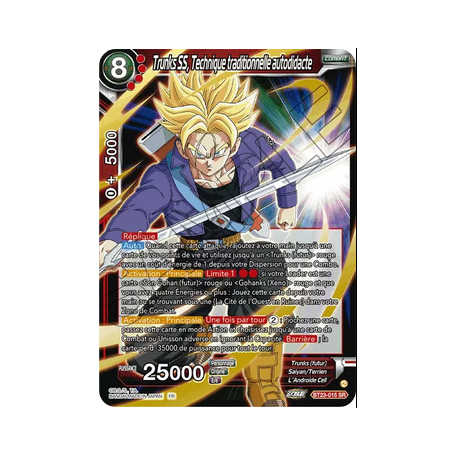 BT23-015-SR Trunks SS, Technique traditionnelle autodidacte