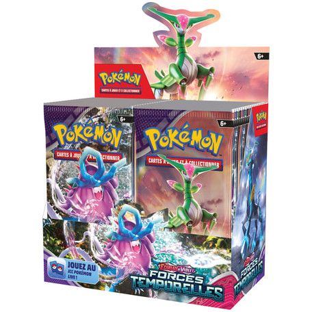 Pokemon Boîte 36 boosters OBF : Ecarlate et Violet 05 - Forces Temporelles