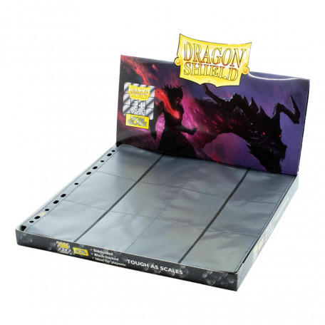 Dragon Shield - 50 Feuilles de classeurs 24 cases - Non-Glare