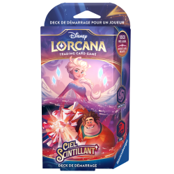 Deck de Démarrage Disney Lorcana : Ciel Scintillant - Elsa / Ralph