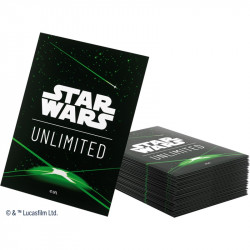 Star Wars - Sleeves x60 Card Back Green