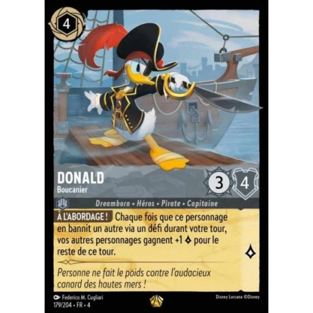 Donald, Boucanier