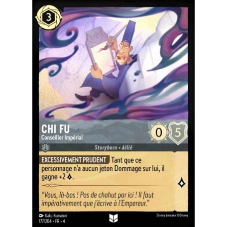 Chi Fu, Conseiller Impérial