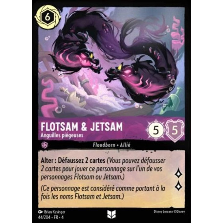 Flotsam & Jetsam, Anguilles piégeuses