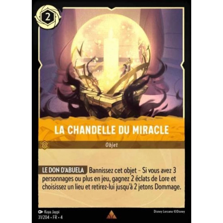 La chandelle du miracle