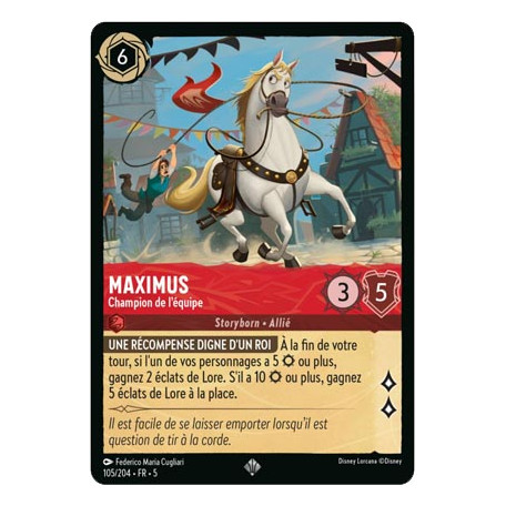 Maximus - Champion de l'équipe