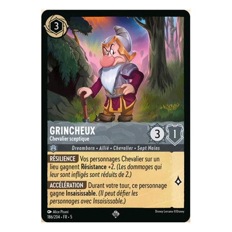 Grincheux - Chevalier sceptique