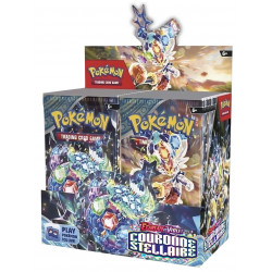 Boîte de 36 Boosters Pokémon SCR : Écarlate et Violet 07 - Couronne Stellaire