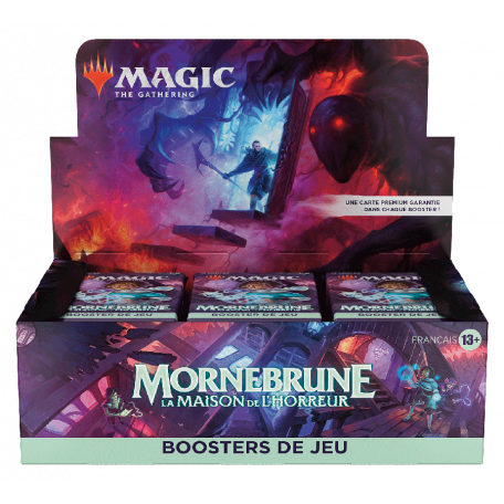 Boîte de 36 Boosters de Jeu Magic Mornebrune : la Maison de l'horreur