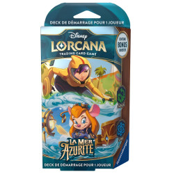 Deck de Démarrage Disney Lorcana : La Mer Azurite - Go Go / Gadget - Préco à partir du 17 Octobre