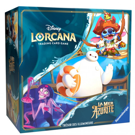 Coffret Disney Lorcana : La Mer Azurite - Trésor des Illumineurs - Préco à partir du 17 Octobre