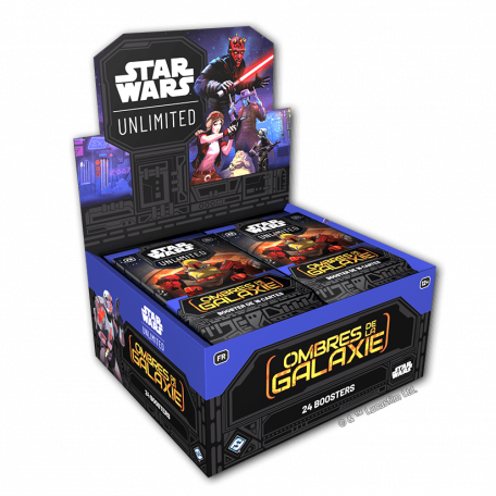 Display 24 boosters  Ombres De La Galaxie Star Wars Unlimited -