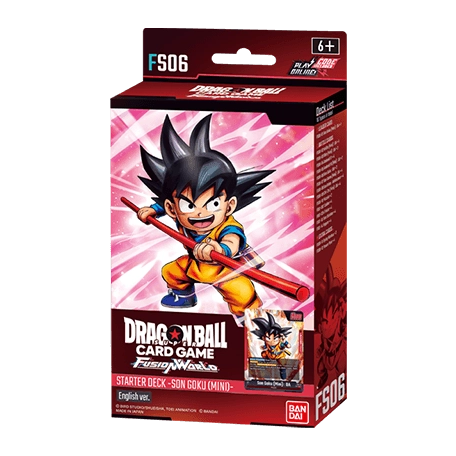 Deck de Démarrage Dragon Ball Super CG Fusion World - FS06 - Son Goku(Mini)