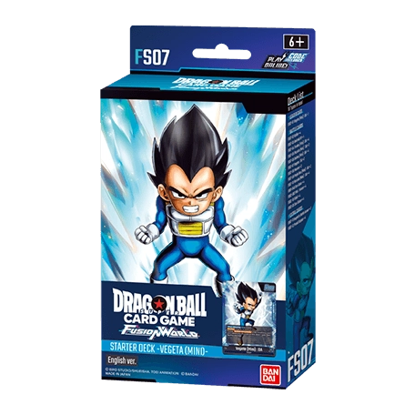 Deck de Démarrage Dragon Ball Super CG Fusion World - FS07 - Vegeta(Mini)