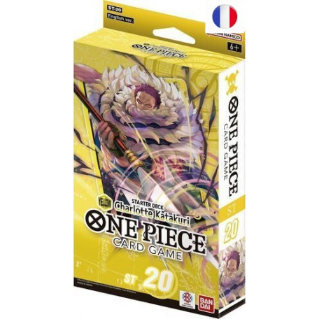 Starter Deck One Piece Card Game  ST20 FR : Yellow Charlotte Katakuri