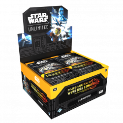 Boîte de 24 Boosters Star Wars: Unlimited - JTL : Passage en Vitesse Lumière