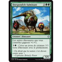 Dorspondyle fulminant / Thundering Spineback