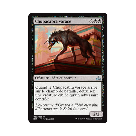 Chupacabra vorace / Ravenous Chupacabra