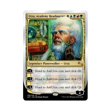 Urza, Academy Headmaster