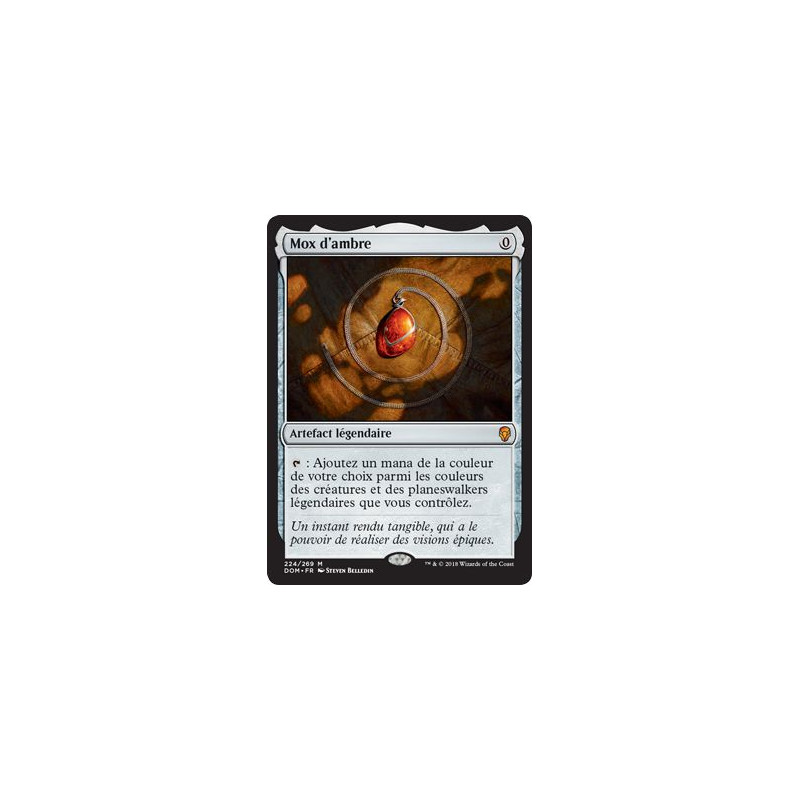 Mox Amber Dominaria NM MTG 海外 即決-