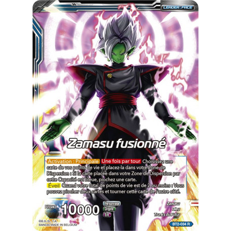 BT2-034 Zamasu fusionné // Zamasu fusionné, le Dieu absolu