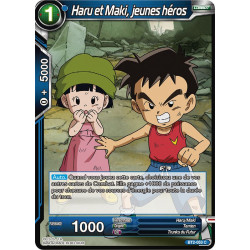 BT2-053 Haru et Maki, jeunes héros