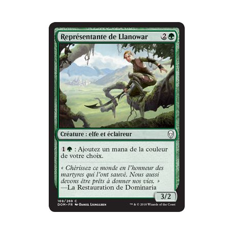 Représentante de Llanowar / Llanowar Envoy