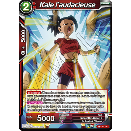 TB1-017 C Kale l'audacieuse